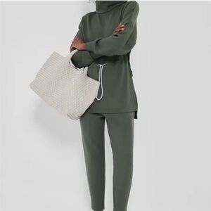 Varley Olive Green Women's Slim Pant 25